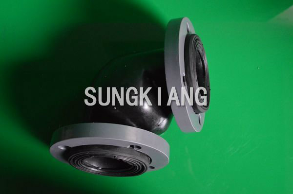 PVC法蘭橡膠彎頭