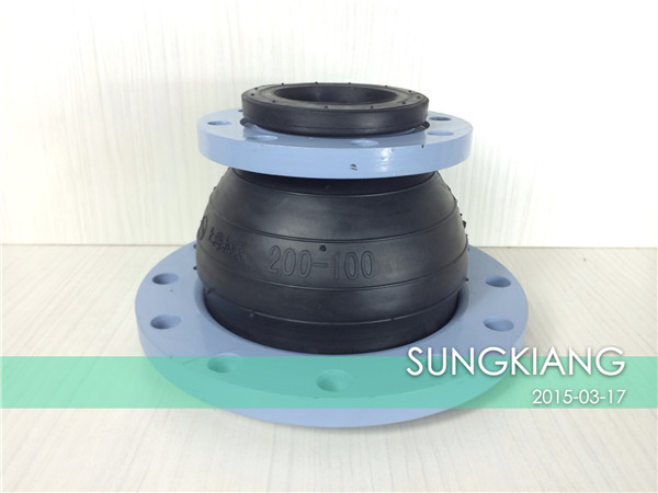 【防震】同心異徑橡膠軟連接