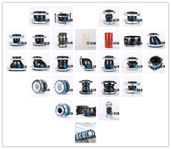 德標法蘭DN40橡膠接頭,可按圖加工 德標法蘭DN40橡膠接頭,可按圖加工